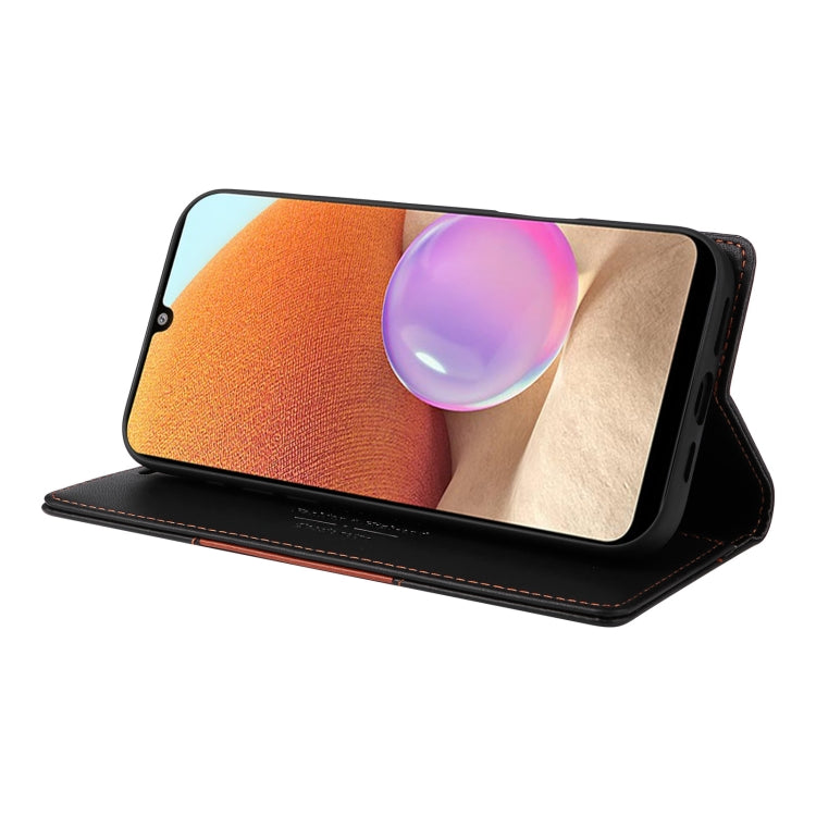 For Samsung Galaxy A32 4G GQUTROBE G01 RFID Anti-theft Leather Phone Case