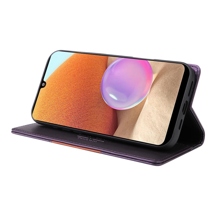 For Samsung Galaxy A32 4G GQUTROBE G01 RFID Anti-theft Leather Phone Case