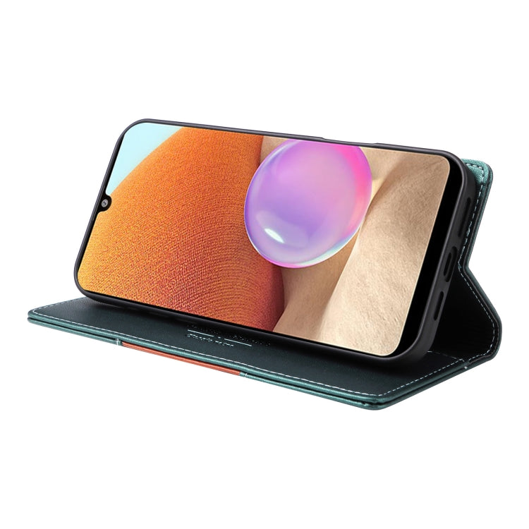 For Samsung Galaxy A32 4G GQUTROBE G01 RFID Anti-theft Leather Phone Case