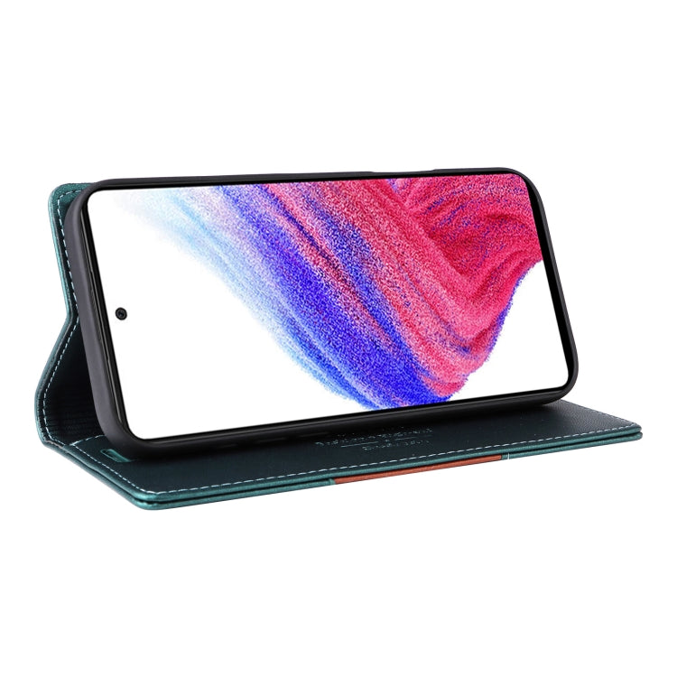 For Samsung Galaxy A32 5G GQUTROBE G01 RFID Anti-theft Leather Phone Case