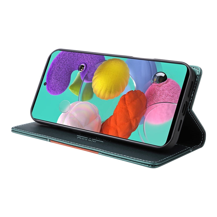For Samsung Galaxy A51 4G GQUTROBE G01 RFID Anti-theft Leather Phone Case