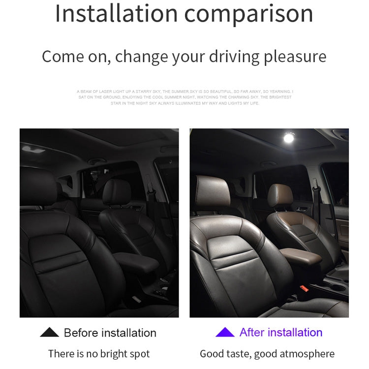 DC5V 1W USB Charging Car LED Reading Light