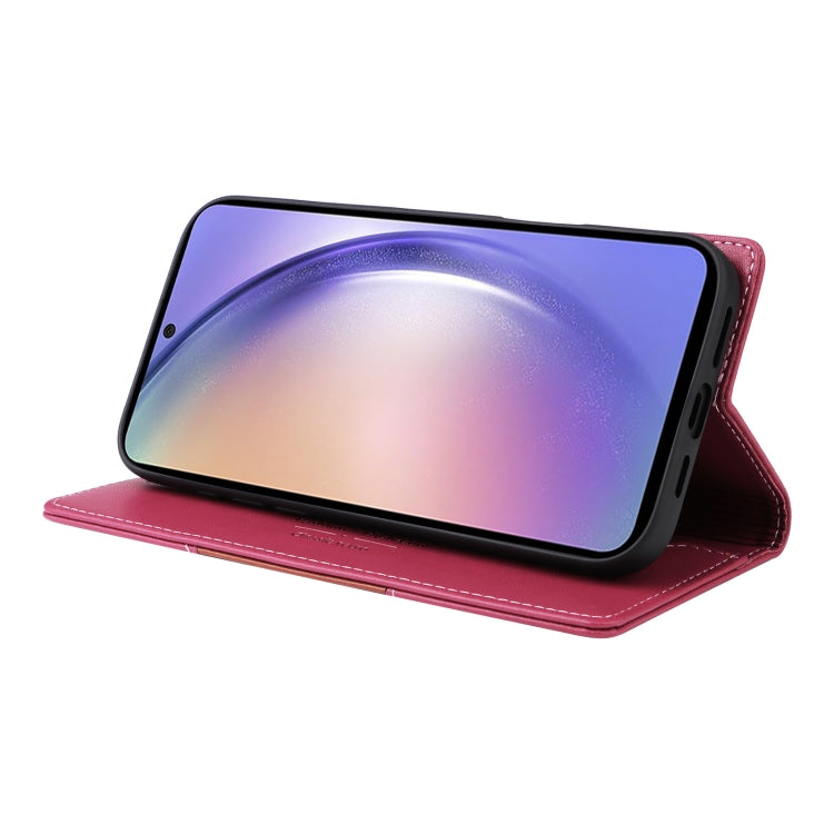 For Samsung Galaxy A54 5G GQUTROBE G01 RFID Anti-theft Leather Phone Case