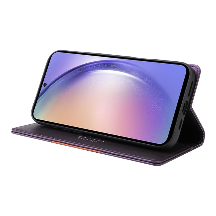 For Samsung Galaxy A54 5G GQUTROBE G01 RFID Anti-theft Leather Phone Case