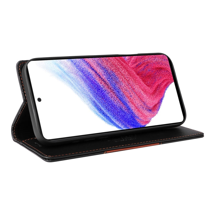 For Samsung Galaxy A72 GQUTROBE G01 RFID Anti-theft Leather Phone Case