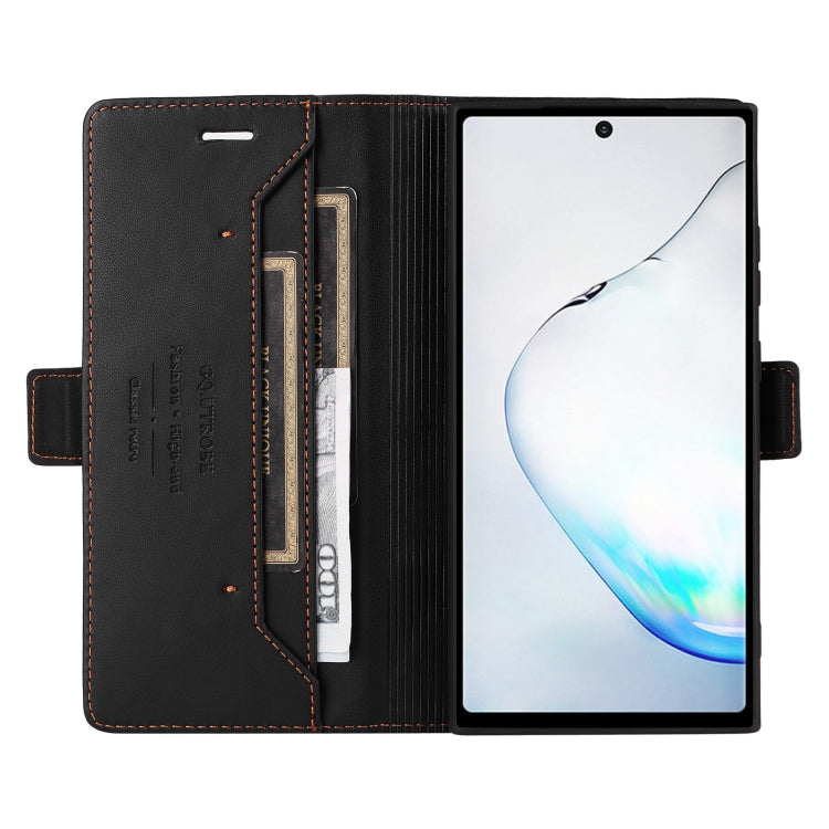 For Samsung Galaxy Note10+ GQUTROBE G01 RFID Anti-theft Leather Phone Case