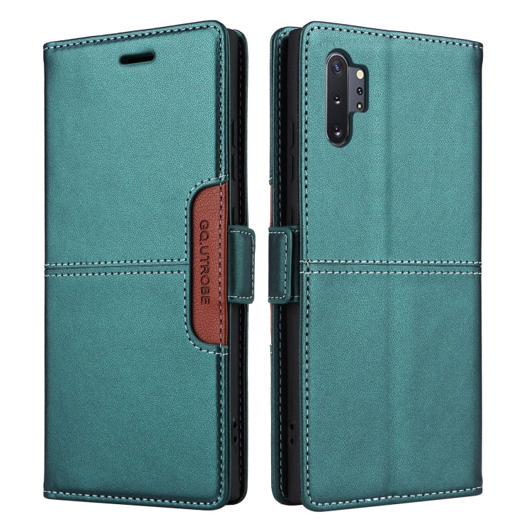 For Samsung Galaxy Note10+ GQUTROBE G01 RFID Anti-theft Leather Phone Case