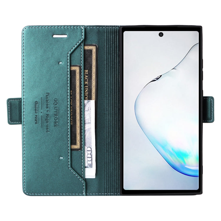 For Samsung Galaxy Note10+ GQUTROBE G01 RFID Anti-theft Leather Phone Case