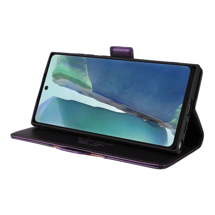 For Samsung Galaxy Note20 GQUTROBE G01 RFID Anti-theft Leather Phone Case