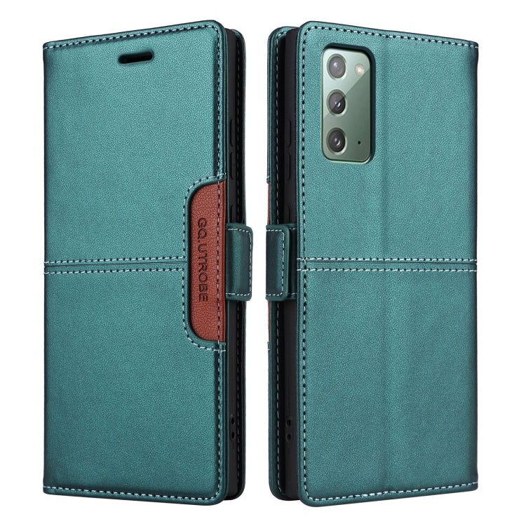 For Samsung Galaxy Note20 GQUTROBE G01 RFID Anti-theft Leather Phone Case