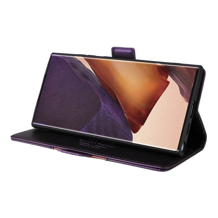 For Samsung Galaxy Note20 Ultra GQUTROBE G01 RFID Anti-theft Leather Phone Case