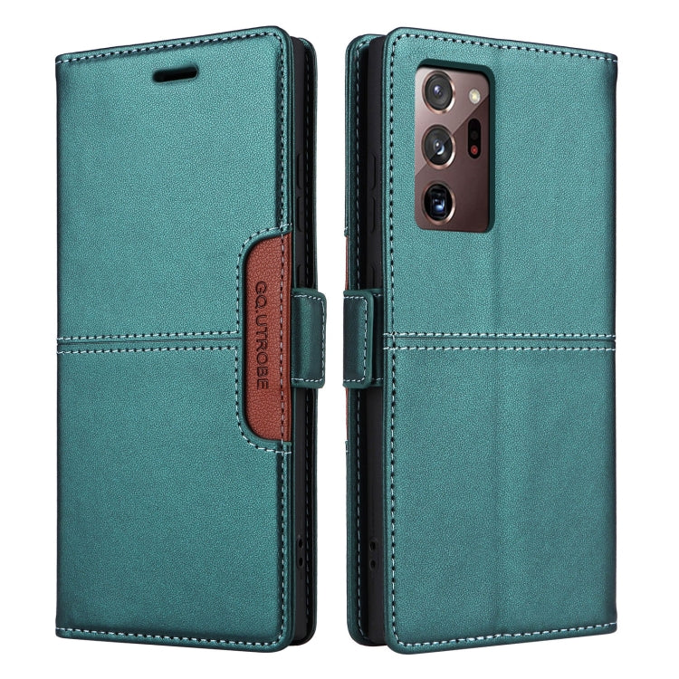 For Samsung Galaxy Note20 Ultra GQUTROBE G01 RFID Anti-theft Leather Phone Case