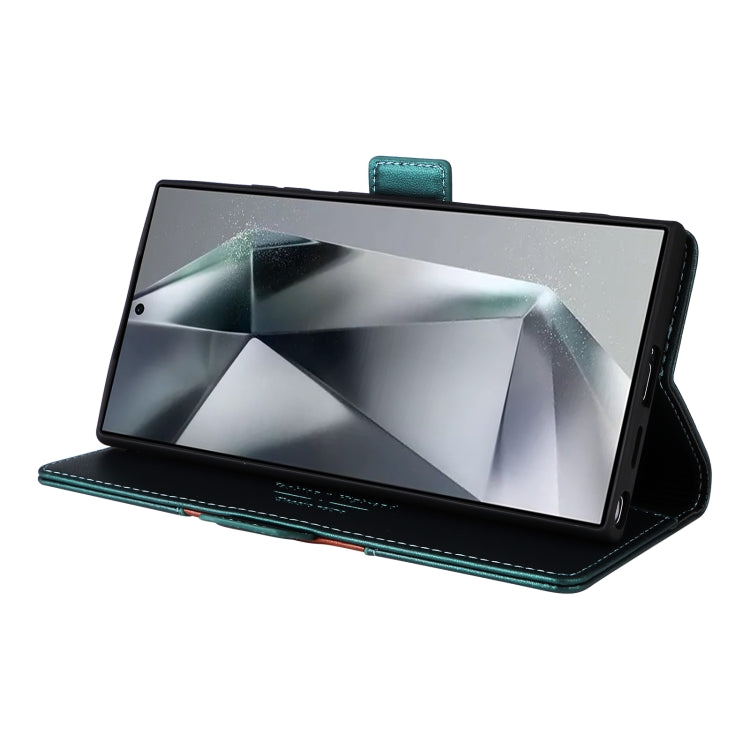 For Samsung Galaxy S22 Ultra 5G GQUTROBE G01 RFID Anti-theft Leather Phone Case