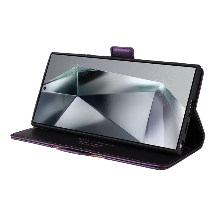 For Samsung Galaxy S23 Ultra 5G GQUTROBE G01 RFID Anti-theft Leather Phone Case