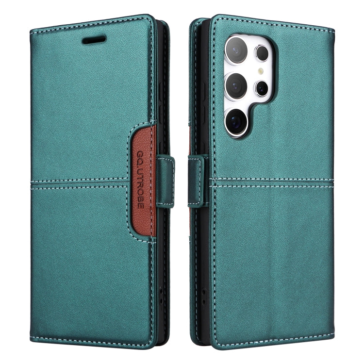 For Samsung Galaxy S24 Ultra 5G GQUTROBE G01 RFID Anti-theft Leather Phone Case