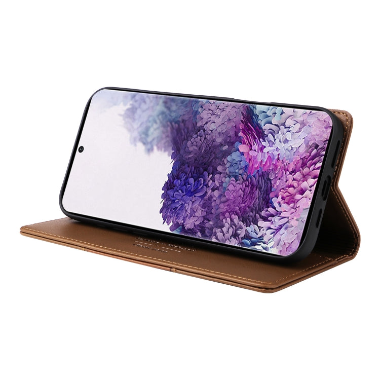 For Samsung Galaxy S20 GQUTROBE G01 RFID Anti-theft Leather Phone Case