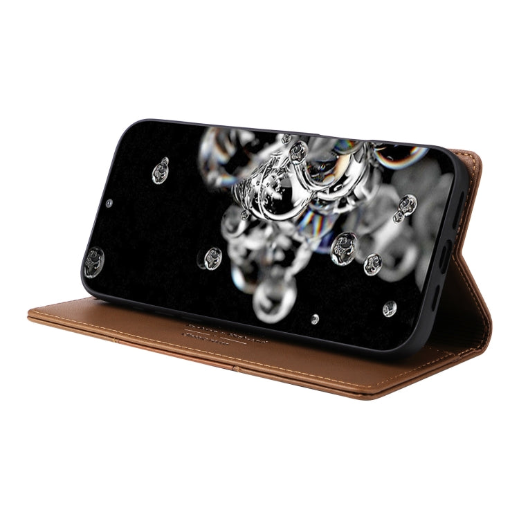 For Samsung Galaxy S20 Ultra GQUTROBE G01 RFID Anti-theft Leather Phone Case
