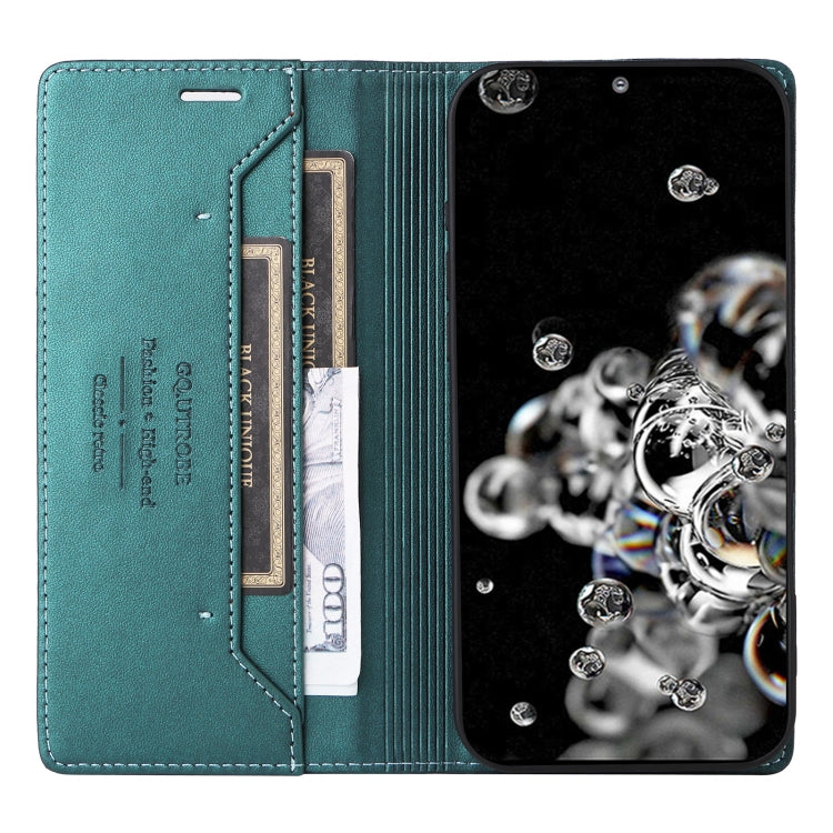 For Samsung Galaxy S20 Ultra GQUTROBE G01 RFID Anti-theft Leather Phone Case