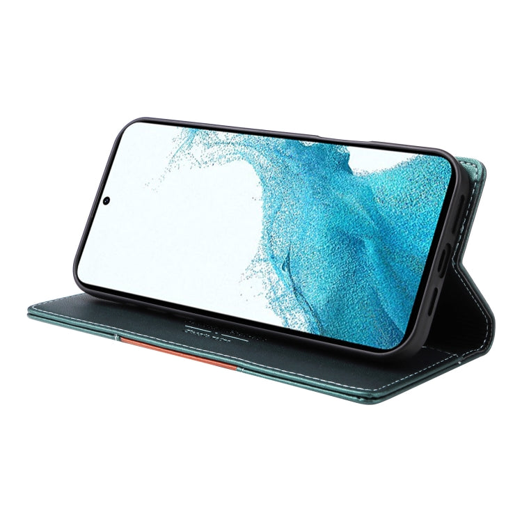 For Samsung Galaxy S22 5G GQUTROBE G01 RFID Anti-theft Leather Phone Case