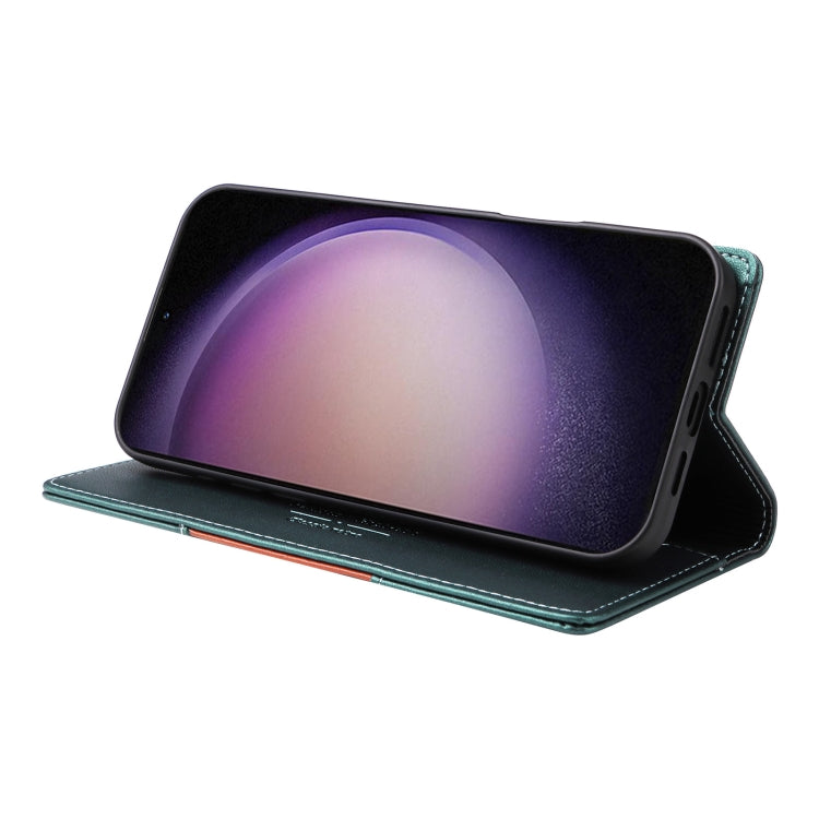 For Samsung Galaxy S23 5G GQUTROBE G01 RFID Anti-theft Leather Phone Case