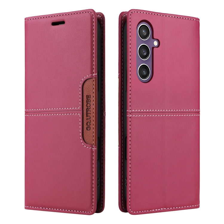 For Samsung Galaxy S23 FE 5G GQUTROBE G01 RFID Anti-theft Leather Phone Case