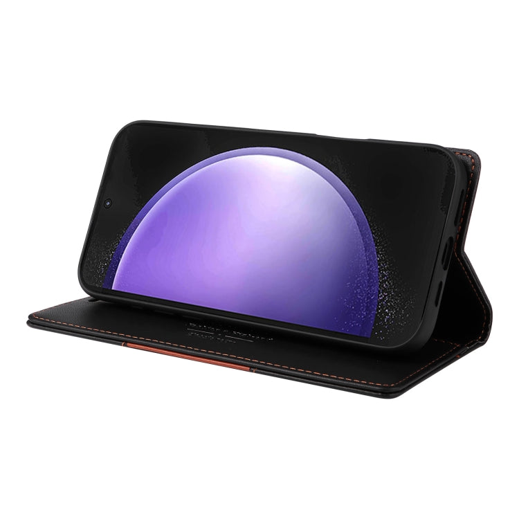 For Samsung Galaxy S23 FE 5G GQUTROBE G01 RFID Anti-theft Leather Phone Case