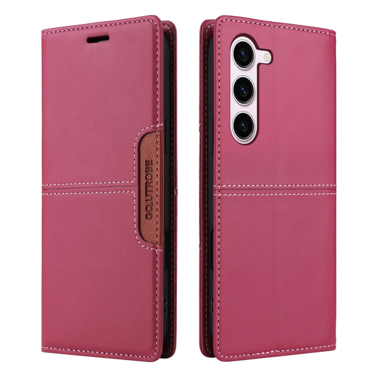 For Samsung Galaxy S23+ 5G GQUTROBE G01 RFID Anti-theft Leather Phone Case