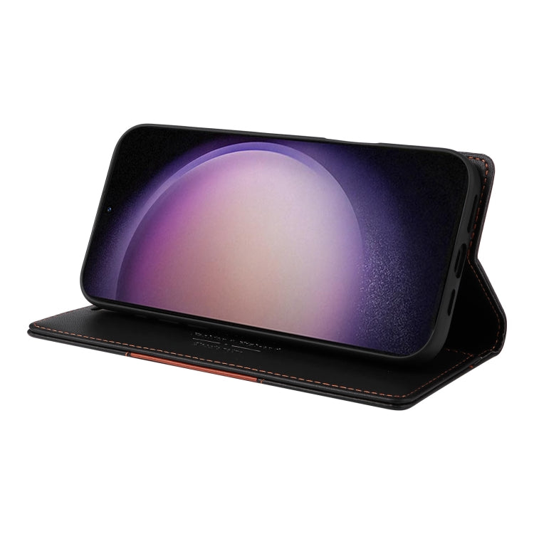 For Samsung Galaxy S23+ 5G GQUTROBE G01 RFID Anti-theft Leather Phone Case