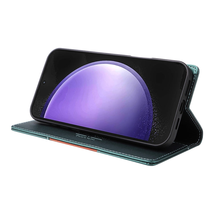 For Samsung Galaxy S24 5G GQUTROBE G01 RFID Anti-theft Leather Phone Case
