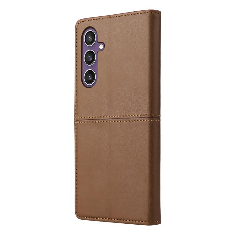 For Samsung Galaxy S25+ 5G GQUTROBE G01 RFID Anti-theft Leather Phone Case