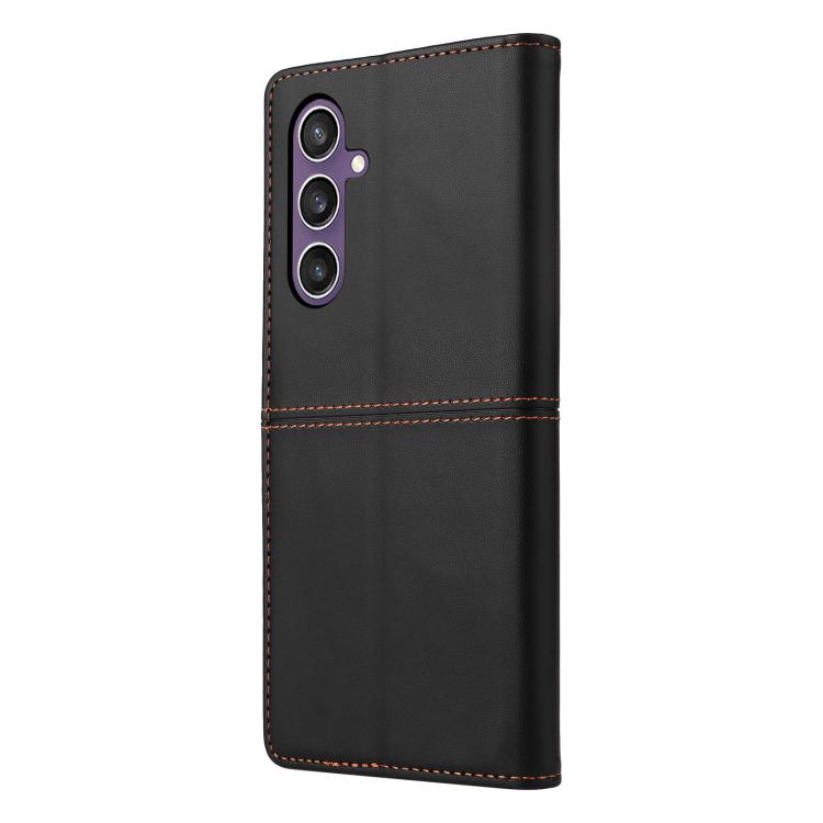 For Samsung Galaxy S25+ 5G GQUTROBE G01 RFID Anti-theft Leather Phone Case