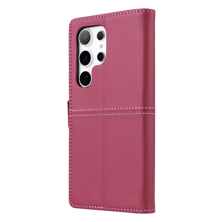For Samsung Galaxy S25 Ultra 5G GQUTROBE G01 RFID Anti-theft Leather Phone Case