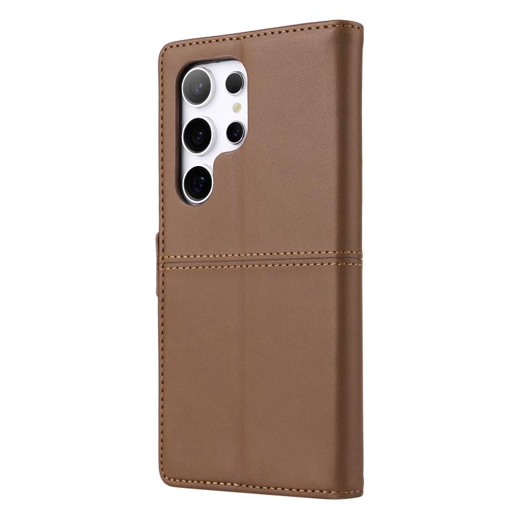 For Samsung Galaxy S25 Ultra 5G GQUTROBE G01 RFID Anti-theft Leather Phone Case