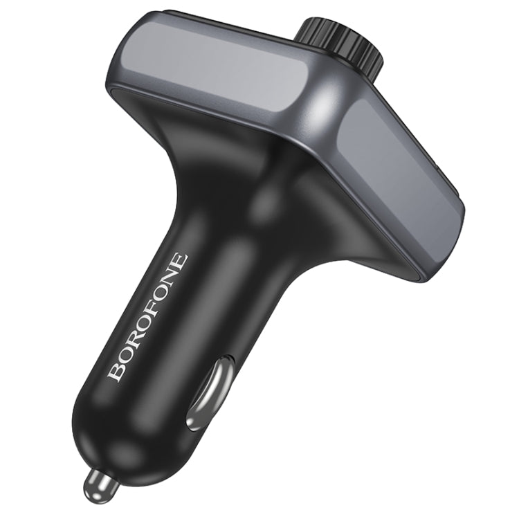 Borofone BC50 Ascenso PD20W & QC3.0 Car Bluetooth FM Transmitter - Black