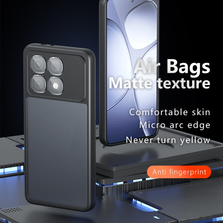 For Redmi K70 Ultra Armor Precise Hole PC Hybrid TPU Phone Case - Transparent