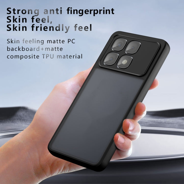 For Redmi K70 Ultra Armor Precise Hole PC Hybrid TPU Phone Case - Transparent