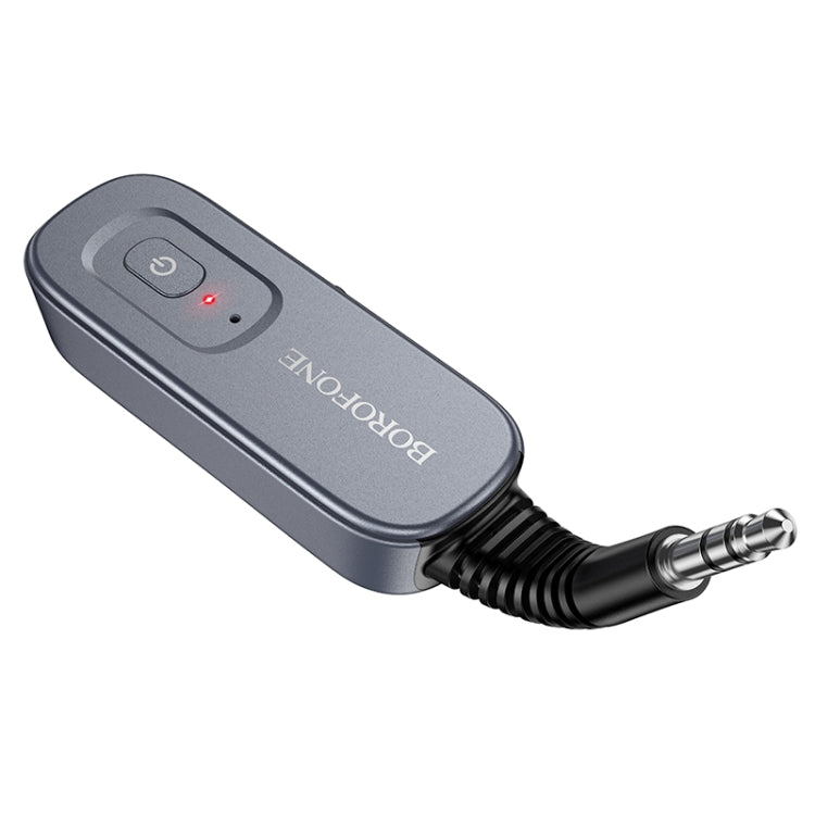 Borofone BC51 Clear Way AUX Bluetooth Audio Receiver & Transmitter - Tarnish