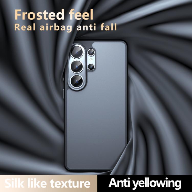 For Samsung Galaxy S26 Ultra 5G Armor Precise Hole PC Hybrid TPU Phone Case - Transparent
