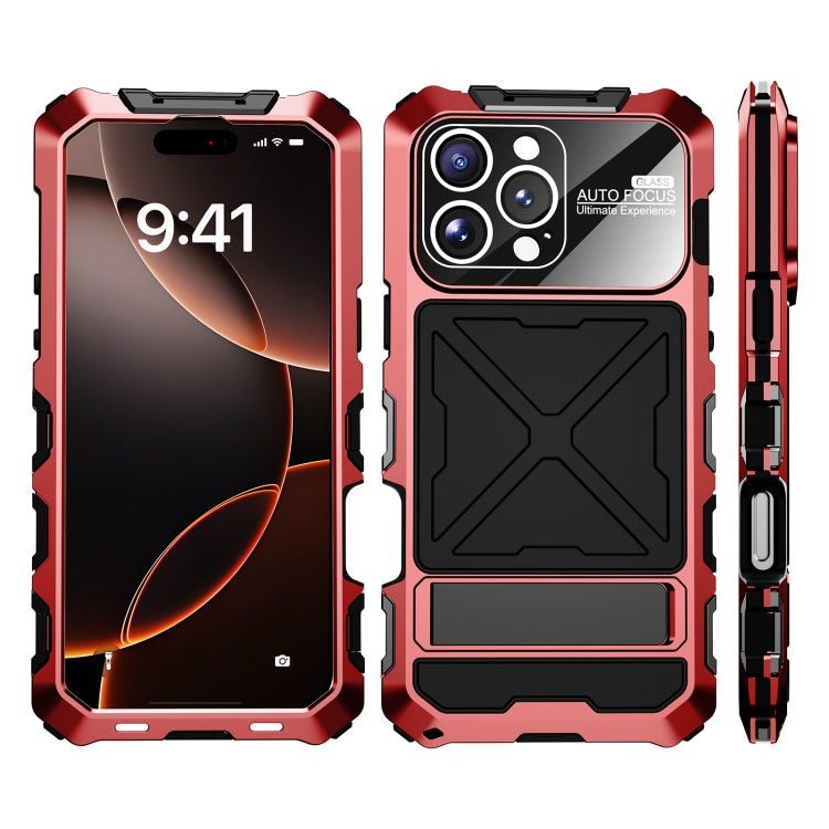 For iPhone 16 Pro R-JUST Life Waterproof Dustproof Shockproof Phone Case