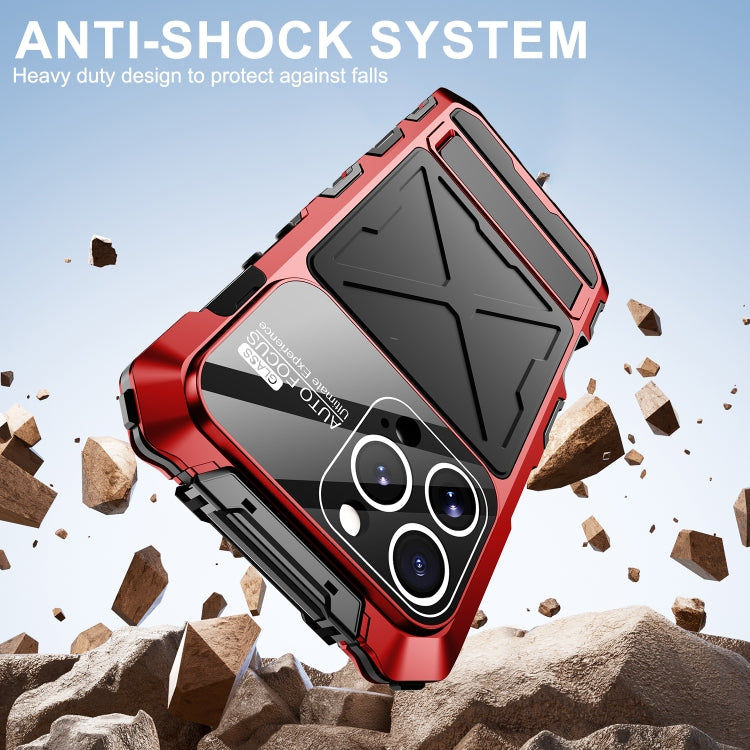 For iPhone 16 Pro R-JUST Life Waterproof Dustproof Shockproof Phone Case