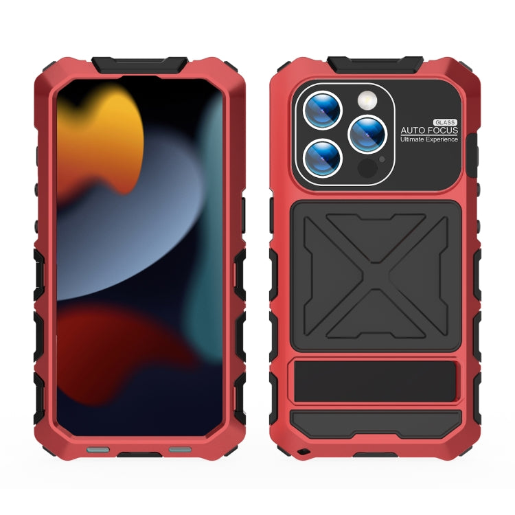 For iPhone 15 Pro Max R-JUST Life Waterproof Dustproof Shockproof Phone Case