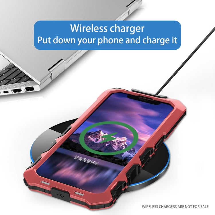 For iPhone 15 Pro Max R-JUST Life Waterproof Dustproof Shockproof Phone Case