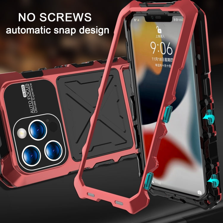 For iPhone 15 Pro R-JUST Life Waterproof Dustproof Shockproof Phone Case