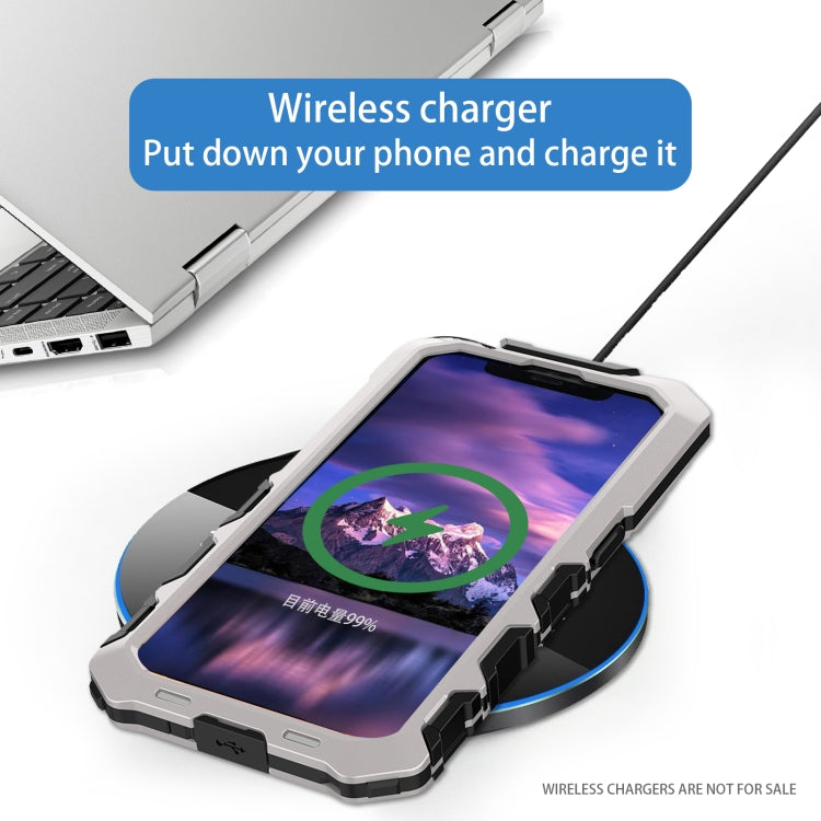 For iPhone 15 Pro R-JUST Life Waterproof Dustproof Shockproof Phone Case