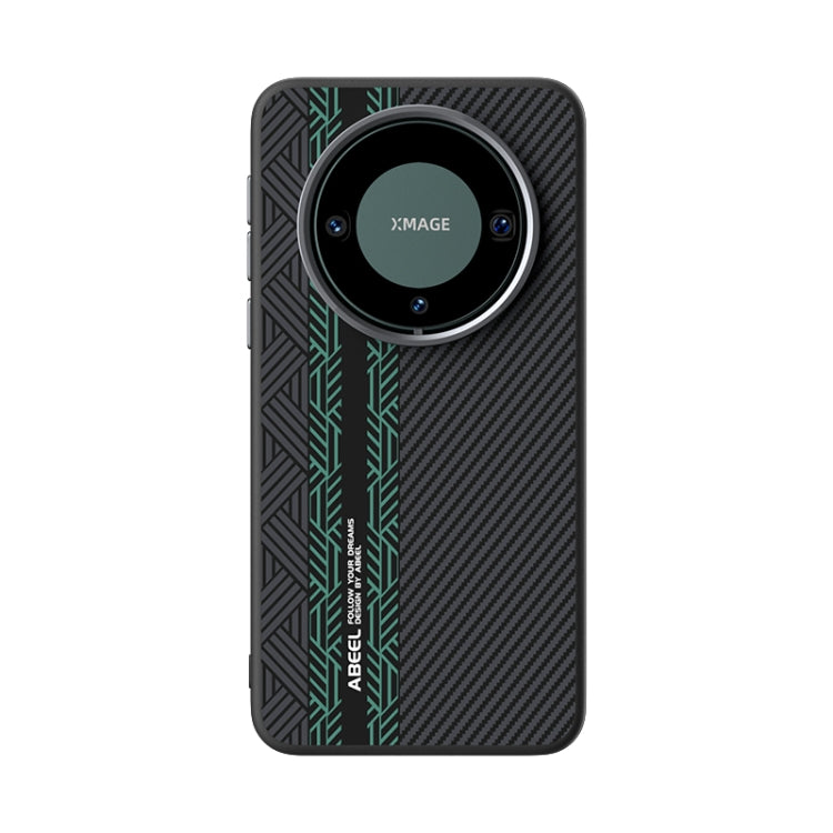 For Huawei Mate 60 Pro ABEEL 6D Micro Relief MagSafe Magnetic Phone Case