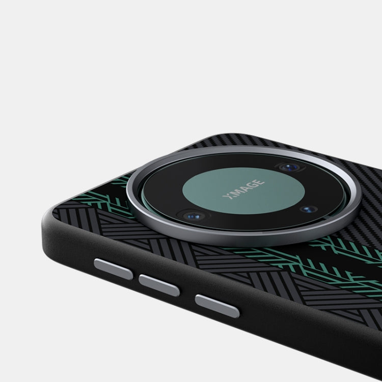 For Huawei Mate 60 Pro ABEEL 6D Micro Relief MagSafe Magnetic Phone Case