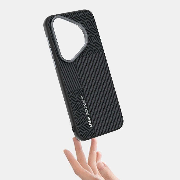 For Huawei Pura 70 Pro ABEEL 6D Micro Relief MagSafe Magnetic Phone Case