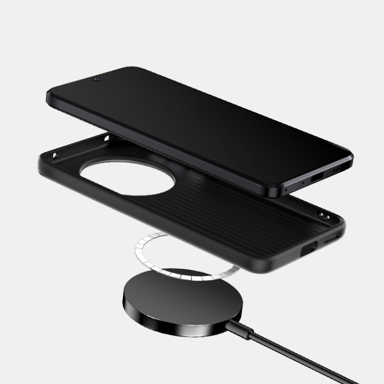 For Huawei Mate 70 Pro / 70 Pro+ ABEEL 6D Micro Relief MagSafe Magnetic Phone Case
