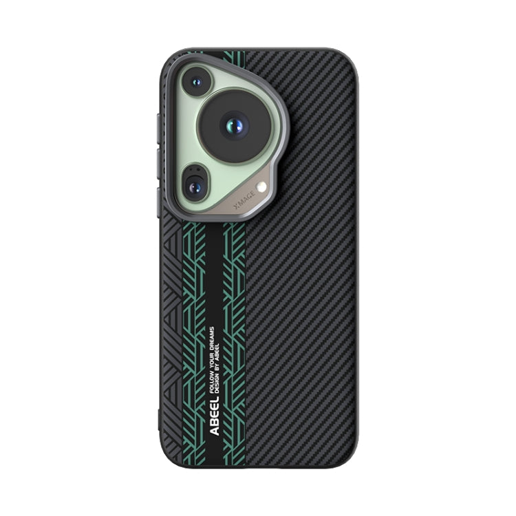 For Huawei Pura 70 Ultra ABEEL 6D Micro Relief MagSafe Magnetic Phone Case