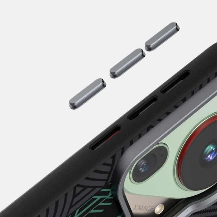 For Huawei Pura 70 Ultra ABEEL 6D Micro Relief MagSafe Magnetic Phone Case